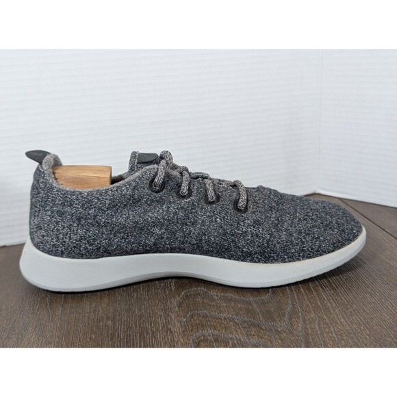 Allbirds Wool Runner Sneakers Mens 10 Gray Wool Casual Stretch Lightweight - Picture 10 of 15